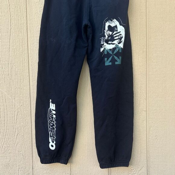 Off-White Kids Black Joggers - Picture 9 of 13